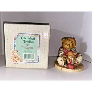 Cherished Teddies Meri "Handsewn Holidays" Figurine U8